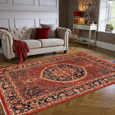 handmade Traditional Kafkaz Red  Hand Knotted RECTANGLE 100% WOOL area rug 9 x 12